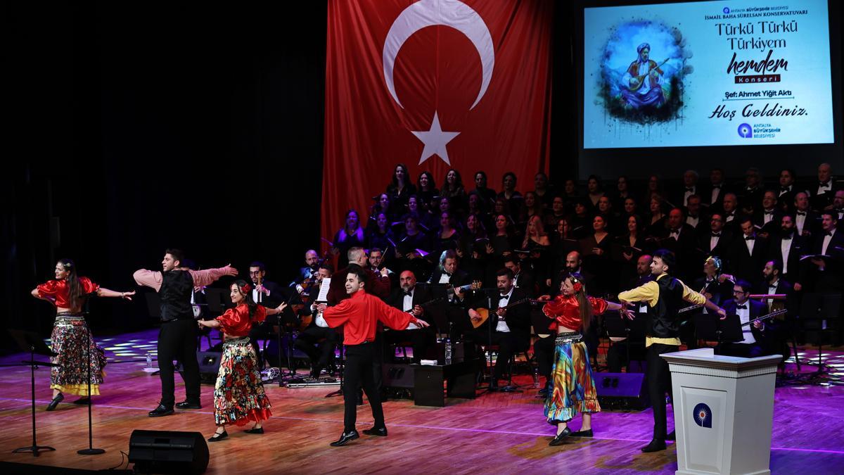 'Türkü Türkü Türkiyem Hemdem' konseri