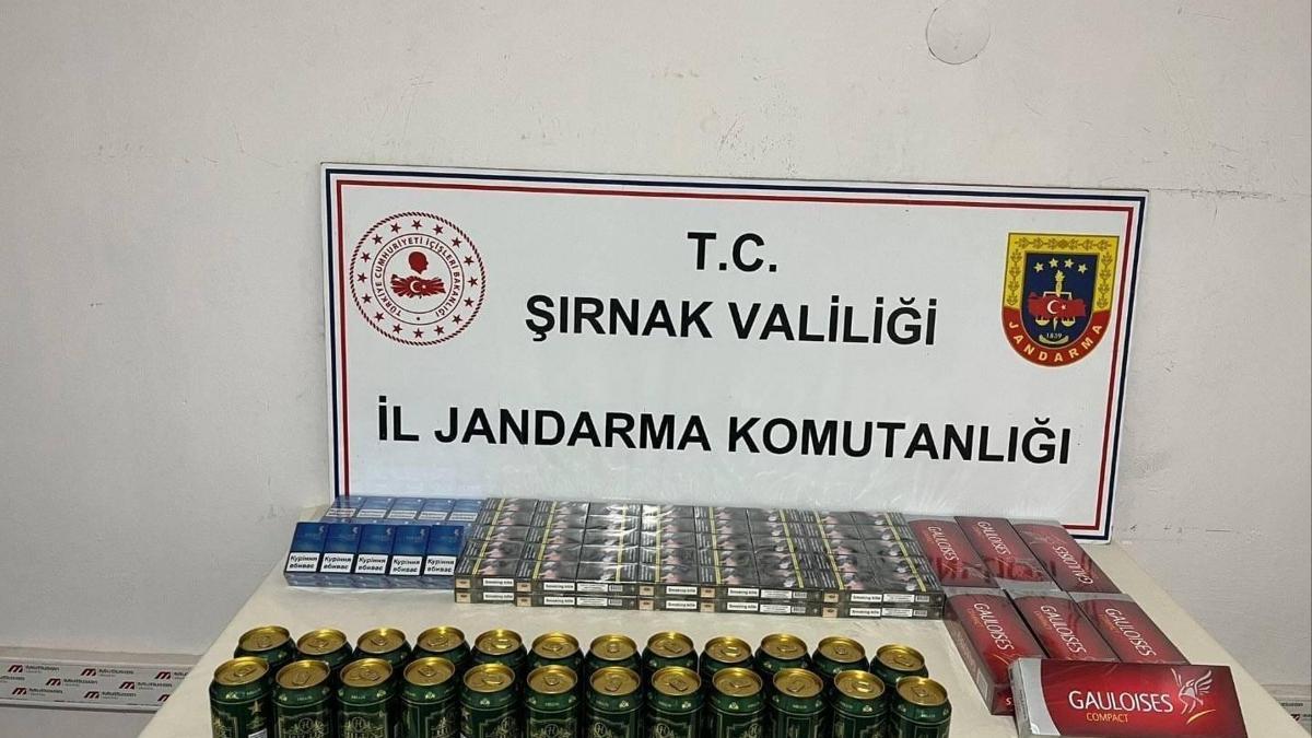 Şırnakta jandarmadan kaçakçılık ve narkotik operasyonlarında 156 gözaltı