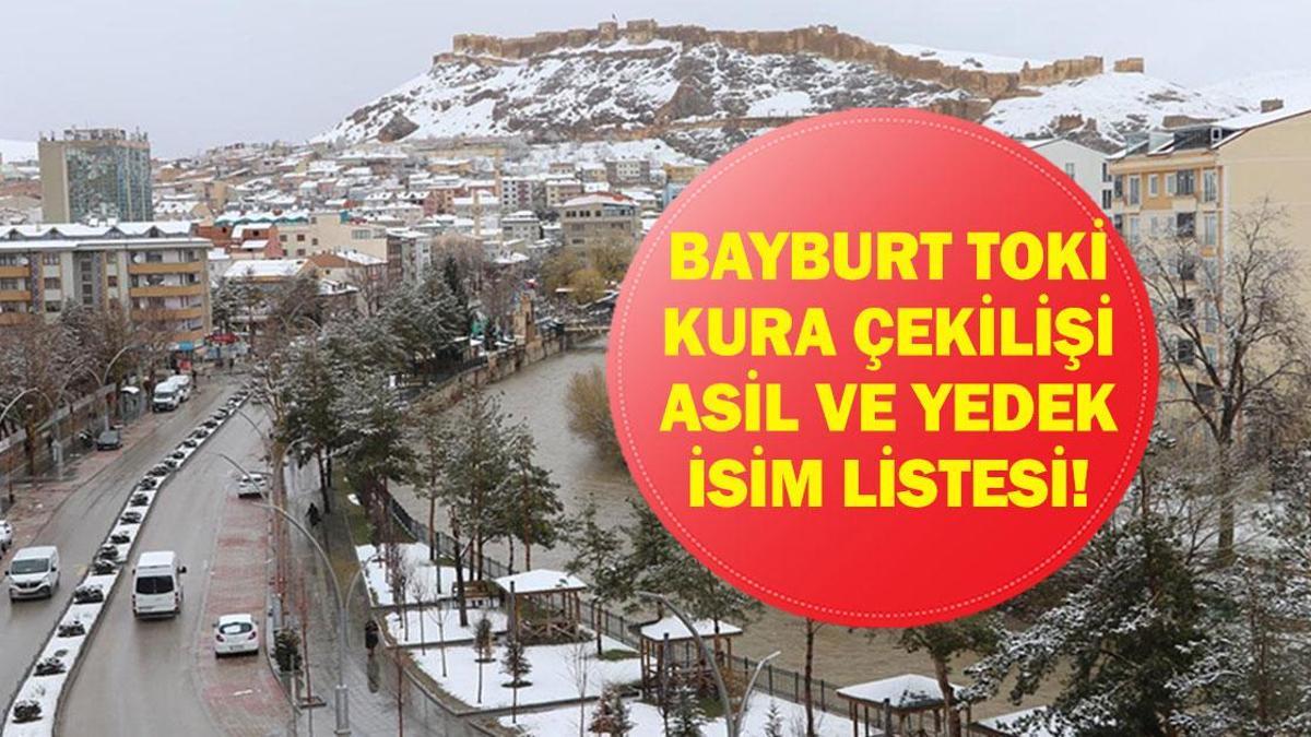 CANLI BAYBURT TOKİ KURASI İZLE: Bayburt TOKİ Kura Çekimi Saat Kaçta, Nerede? İşte TOKİ Bayburt Kura Sonuçları Asil ve Yedek İsim Listesi...