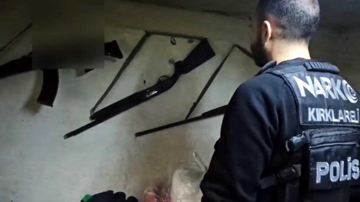 Kırklareli'de uyuşturucu operasyonunda 3 tutuklama