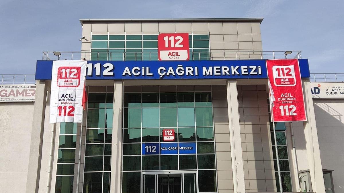 Nevşehir'de 112 Acil Çağrı Merkezi 314 bin 525 çağrı aldı