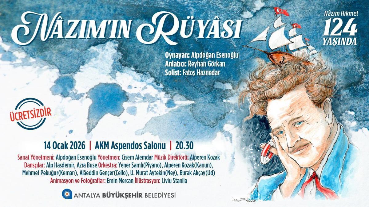 'Nazımın Rüyası' seyirciyle buluşuyor