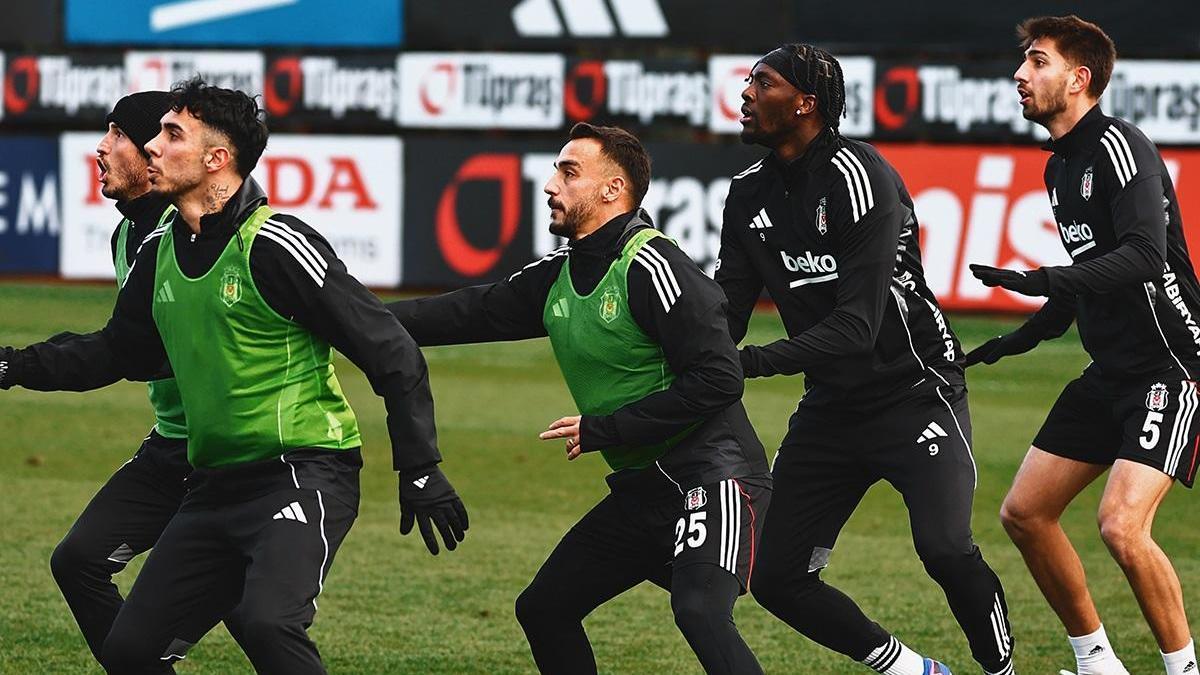 Beşiktaş’ta kupa mesaisi sürüyor