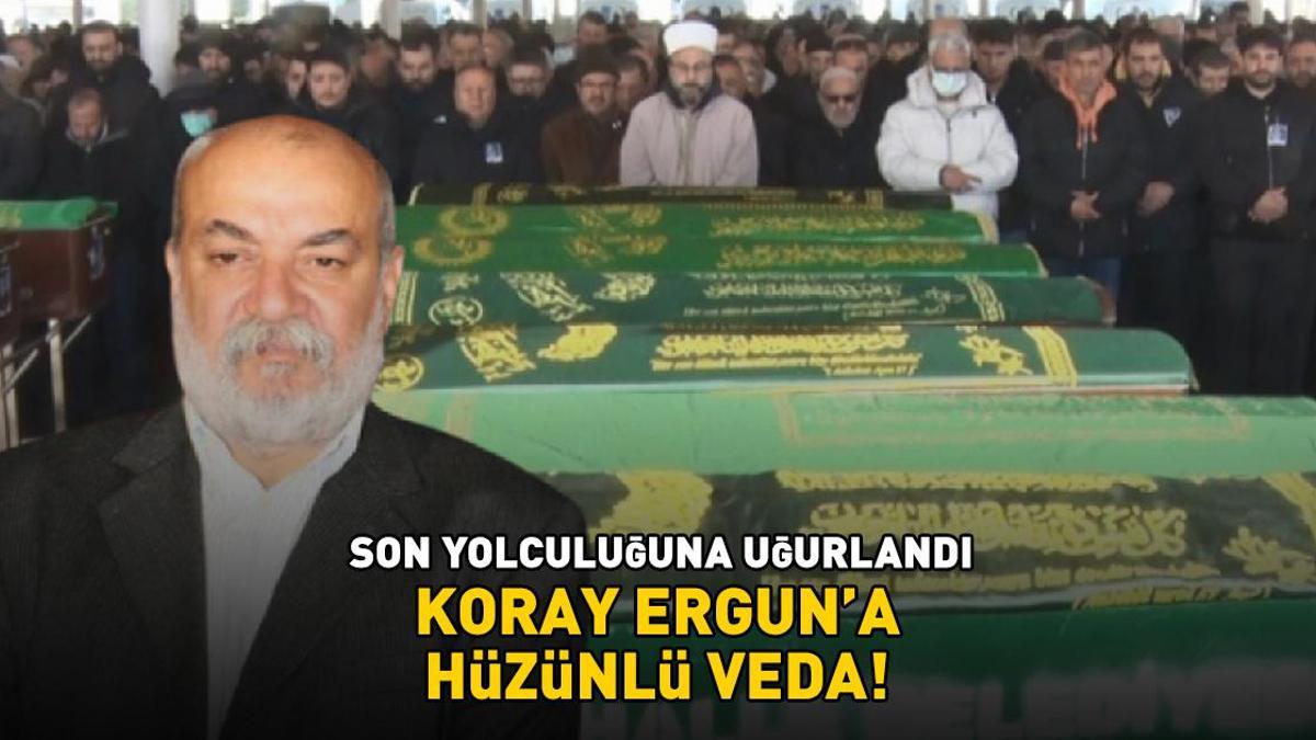 Türk tiyatrosu yasta! Usta oyuncu son yolculuğuna uğurlandı! Koray Ergun'a hüzünlü veda!
