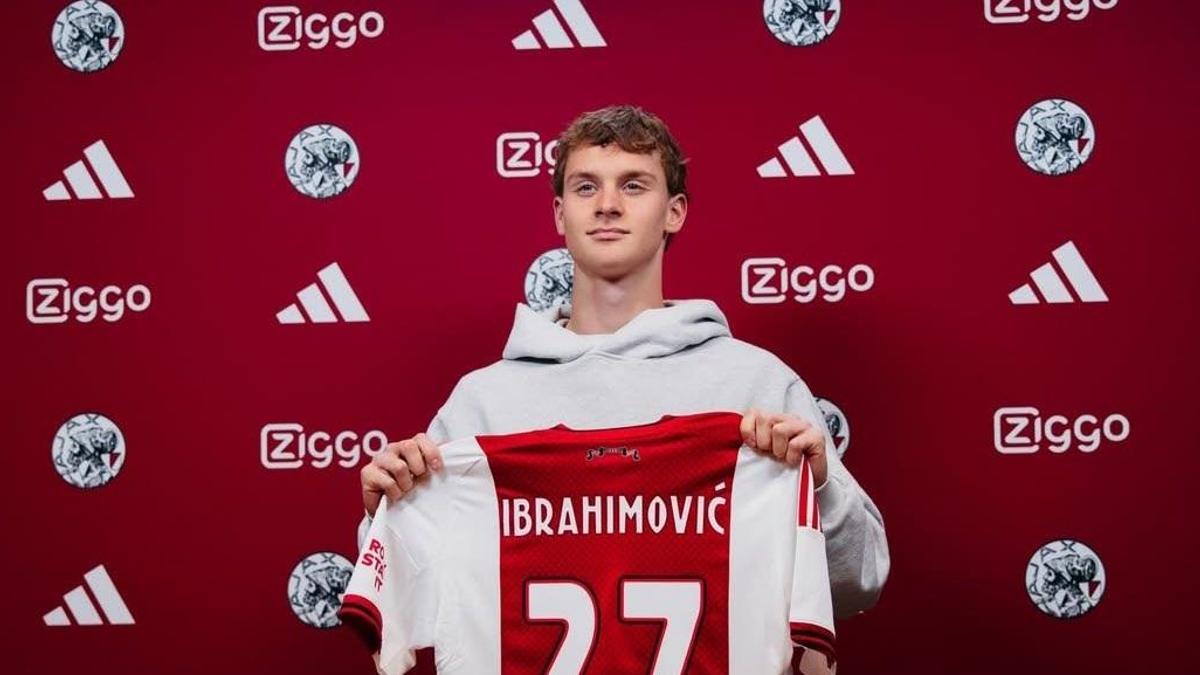 Ibrahimovic'in oğlu Maximilian, Ajax'a kiralandı