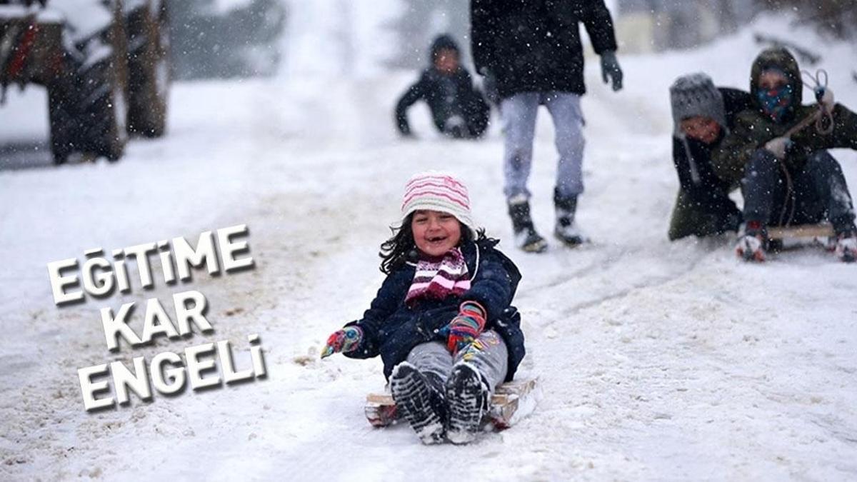 SON DAKİKA | Eğitime kar engeli! 15 Ocak tatil olan iller belli oldu
