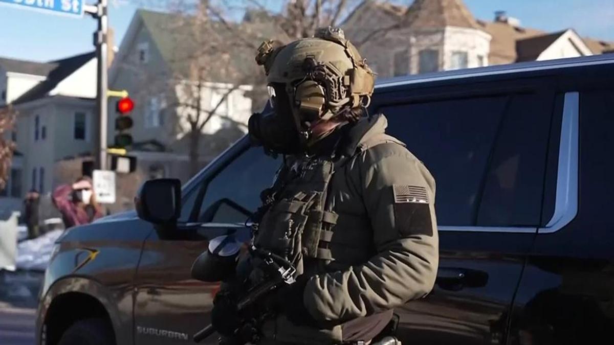 ABD'de göçmen polisi durmuyor Yine şiddet baş gösterdi