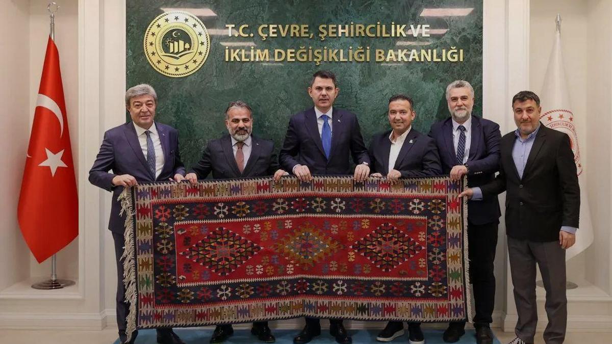 KGC ve TSYD Kayseri Şube Başkanlığı'ndan, Bakan Kurum'a ziyaret