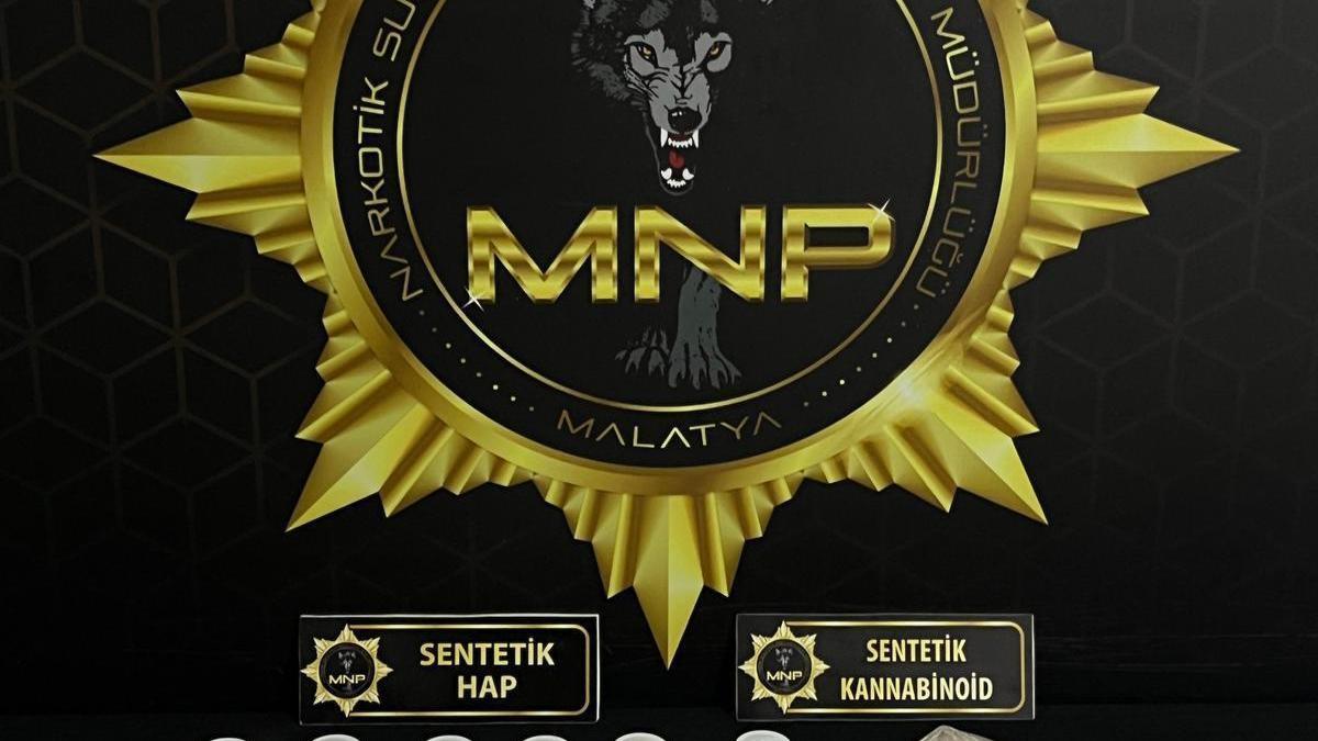 Malatya'da uyuşturucuya 3 gözaltı