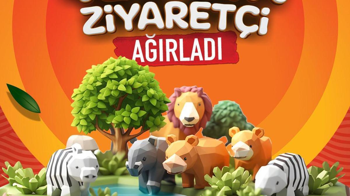 Kayseri Hayvanat Bahçesine 1 yılda 420 bin ziyaretçi