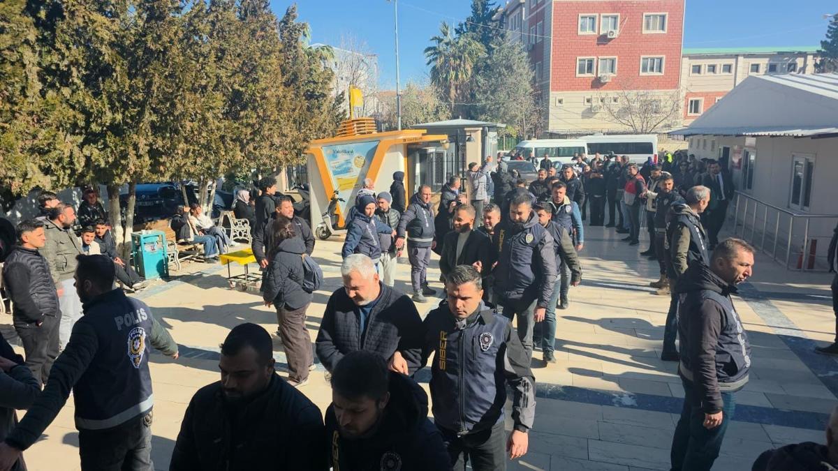 Şanlıurfada yasa dışı bahis operasyonunda 28 şüpheli adliyede