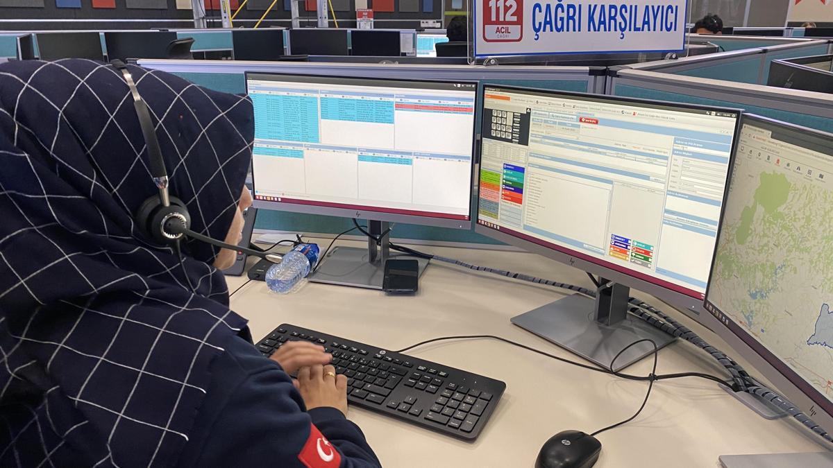 Osmaniyede 112ye yapılan ihbarların yüzde 33,87si asılsız