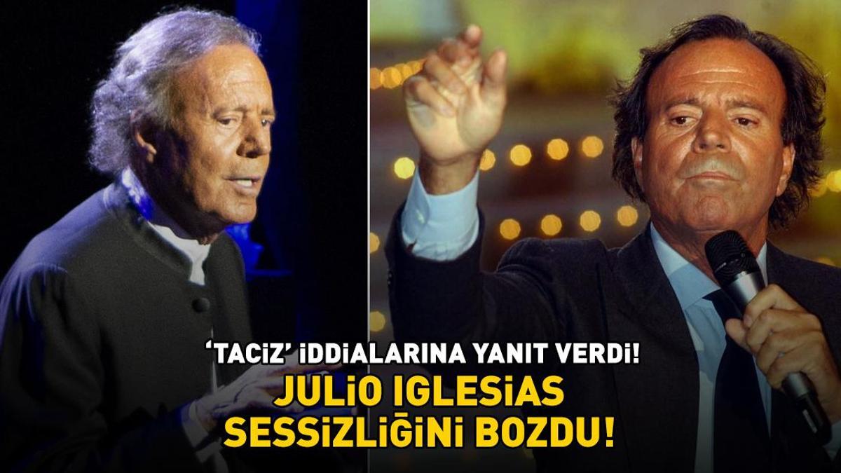 Taciz iddialarına yanıt! Julio Iglesias sessizliğini bozdu: 'Hiçbir kadına kötü muamelede bulunmadım'