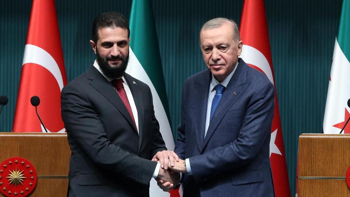 SON DAKİKA HABERİ: Cumhurbaşkanı Erdoğan, Şara ile görüştü