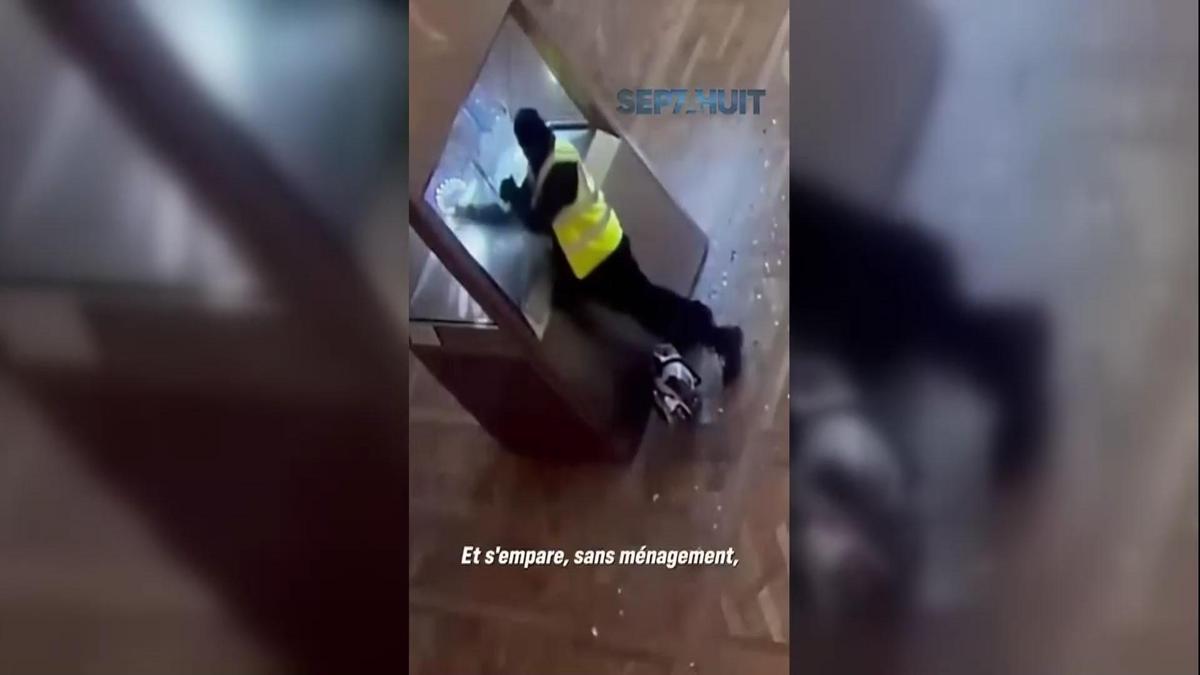 Yeni görüntüler: Louvre soygunu işte böyle yapıldı