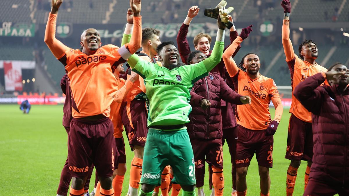 Trabzonspor Muçi ile kazanmaya devam ediyor