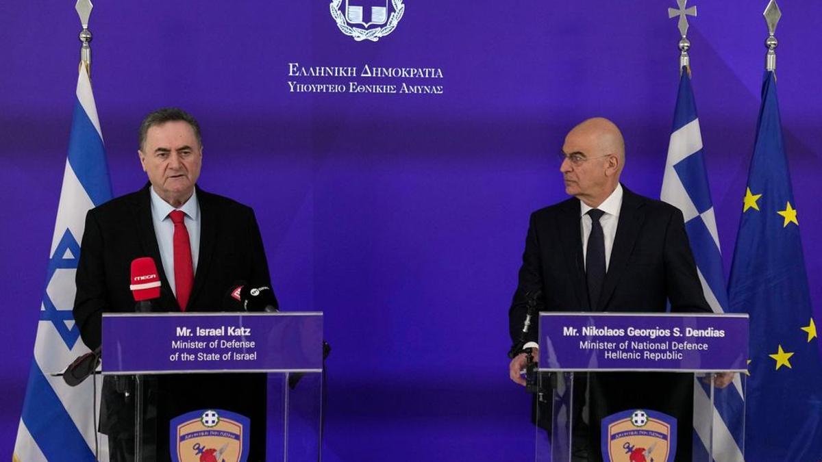 Katz ve Dendias Atinada buluştu: 'Ortaklık' vurgusu