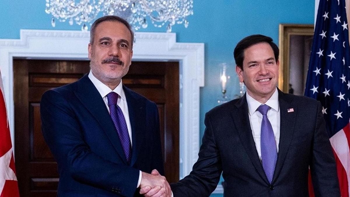 Bakan Fidan, ABD'li mevkidaşı Rubio ile Suriye'deki durumu görüştü