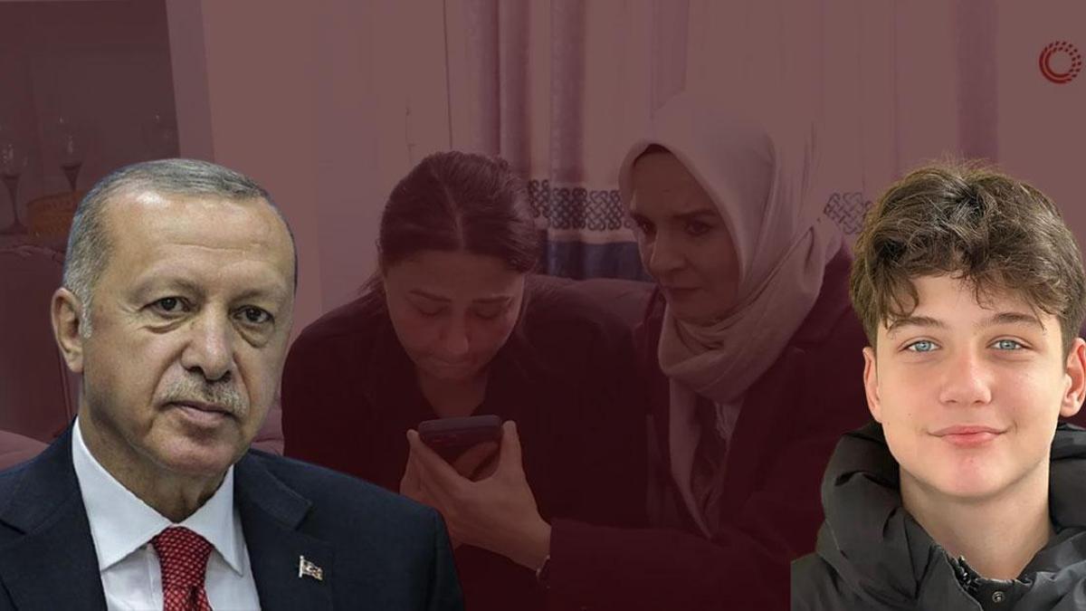 Cumhurbaşkanı Erdoğan, Atlas Çağlayan'ın annesiyle telefonda görüştü