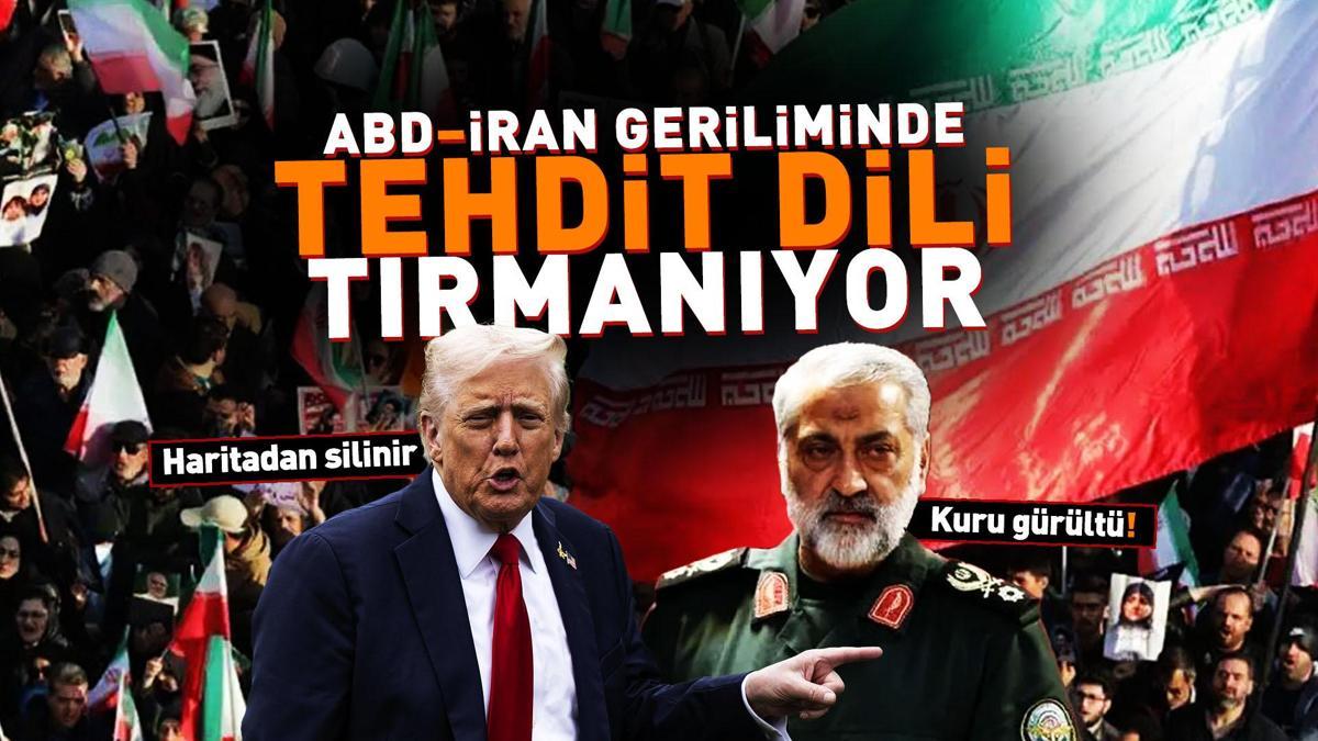 Trumptan İrana sert tehdit: Haritadan silinir