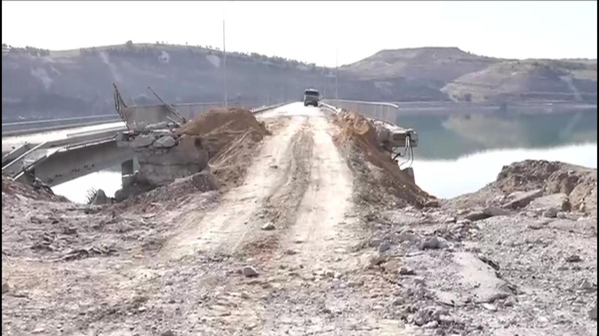 CNN TÜRK bölgede | Karakozakta kritik gelişme: Köprü patlatıldı, bölge kontrol altına alındı