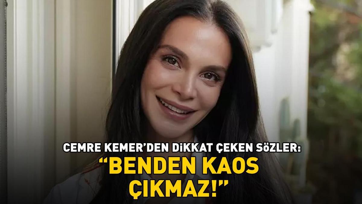 Grup Hepsi'nin yıldızıydı! Cemre Kemer'den dikkat çeken sözler: 'Benden kaos çıkmaz'