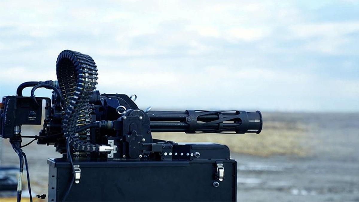 GÖREVE HAZIR: Dron tehdidine karşı dakikada 3000 atışlı tedbir