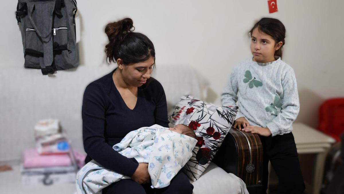 Toroslarda ailelere yeni doğan hediyesi