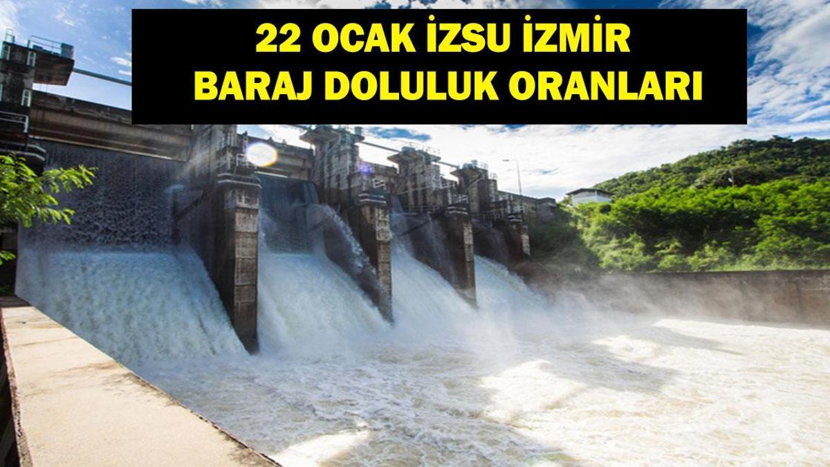İZMİR BARAJ DOLULUK ORANI 22 OCAK 2026| İZSU İzmir Baraj Doluluk Oranları Yüzde Kaç? Tahtalı Barajı'nda Son Durum Ne?