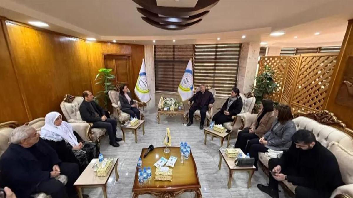 DEM, Kamışlı'ya gidip niye terör üyeleriyle görüştü?