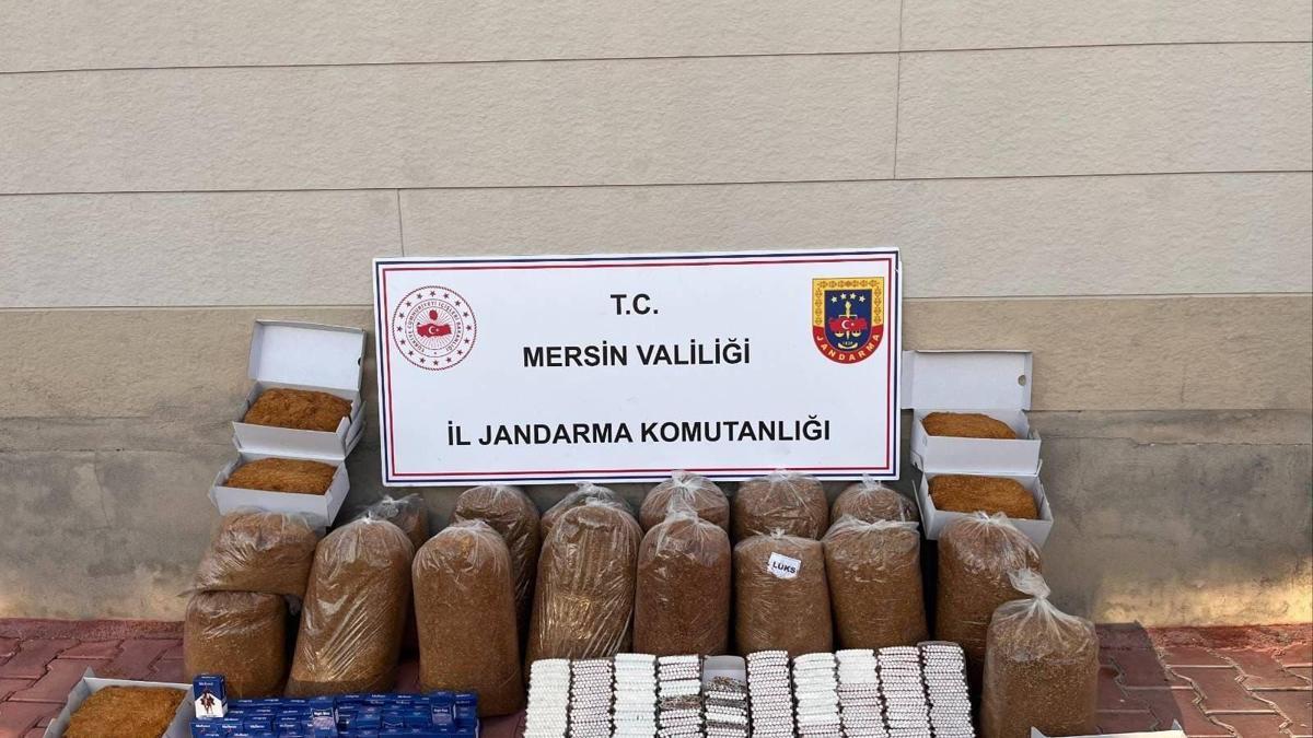 Erdemlide kaçak sigara operasyonu: 1 gözaltı