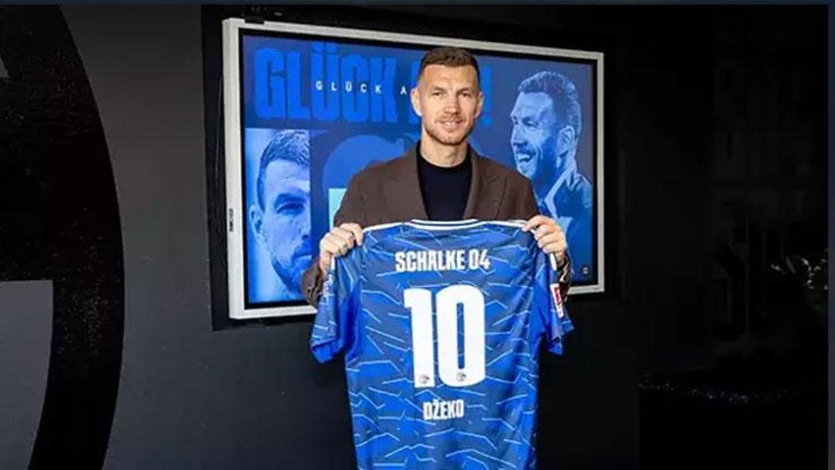 Schalke 04, Edin Dzeko'yu transfer etti