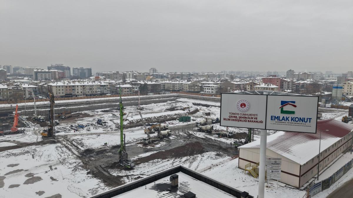 Sahabiye Kentsel Dönüşüm Projesi'nde 4,19 milyar TL'lik 2'nci etap çalışmaları sürüyor