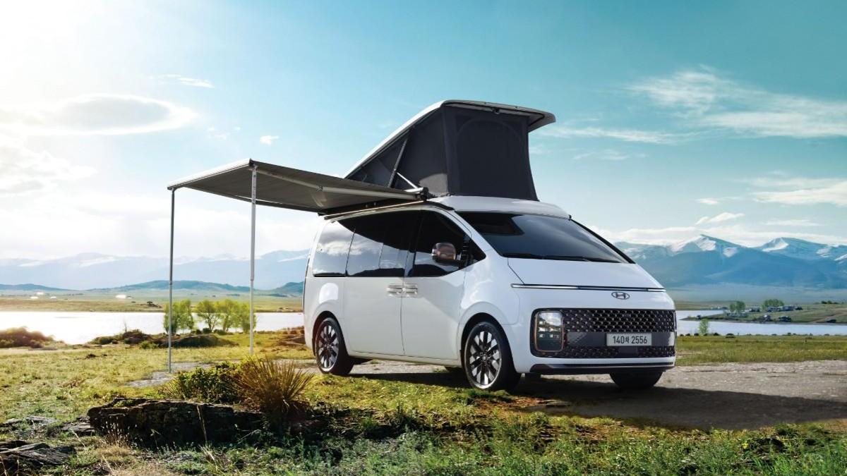 STARIA Camper Concept elektrikle geldi