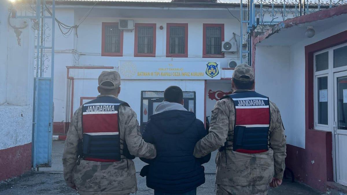 Batmanda 12 yıl 6 ay hapisle aranan firari hükümlü yakalandı