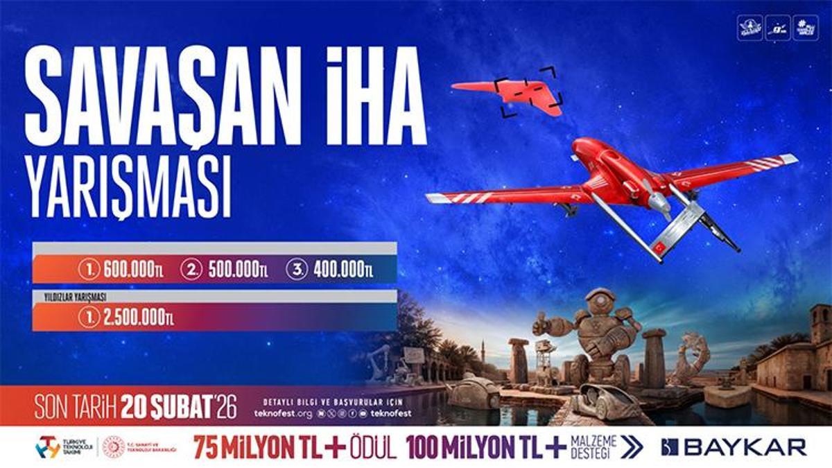 TEKNOFESTte savaşan İHAlar büyük mücadeleye hazırlanıyor