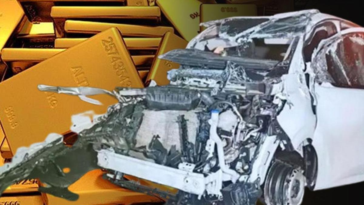 Filmleri aratmayacak olay! Altın dolu zırhlı araç kaza yaptı: Kayıp külçelerle ilgili açıklama geldi