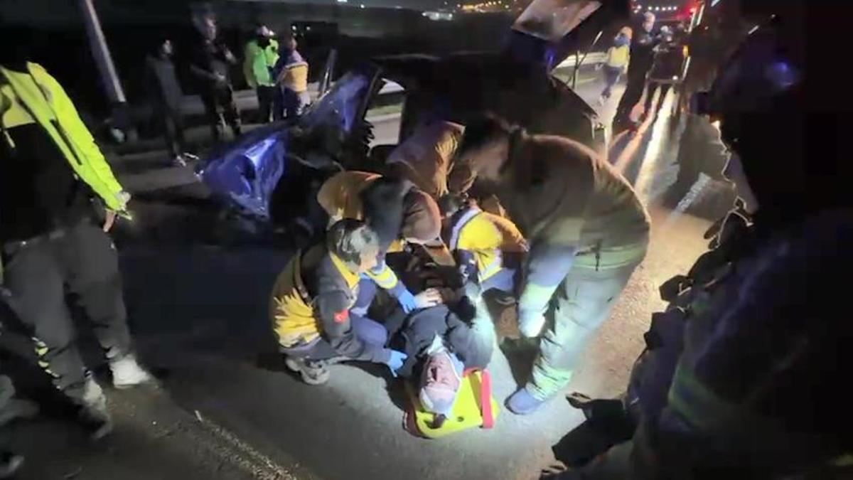 Bursa'da feci kaza: 2 ağır yaralı