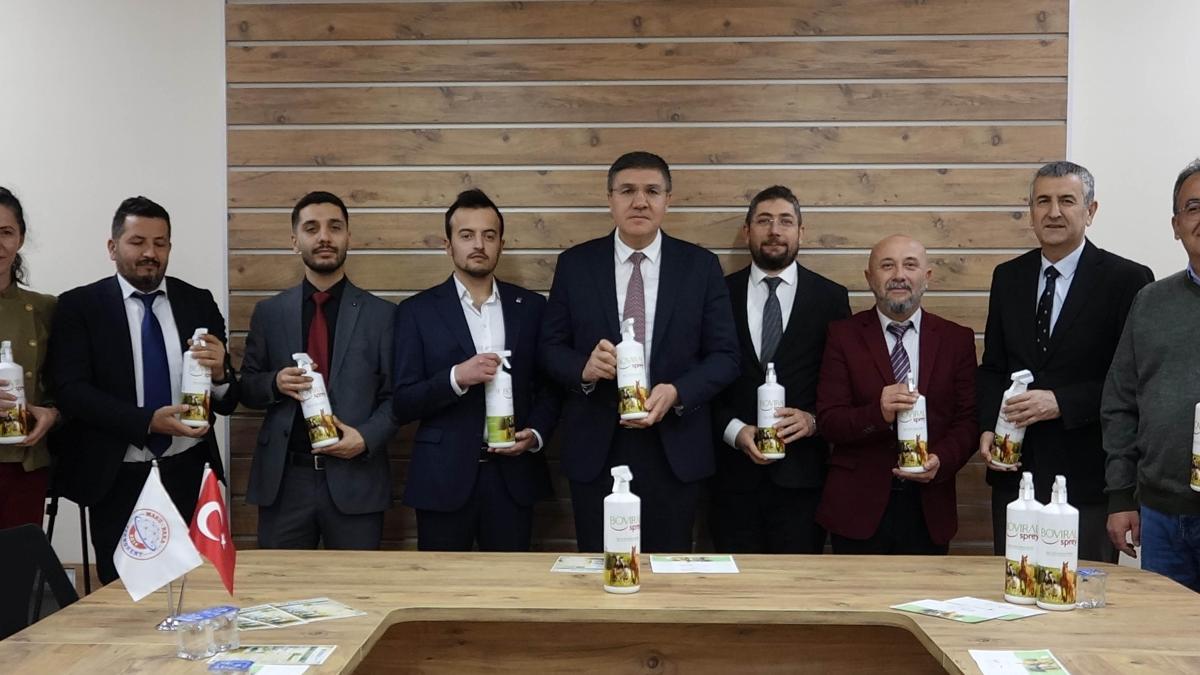 Şap hastalığı için sprey geliştirdiler