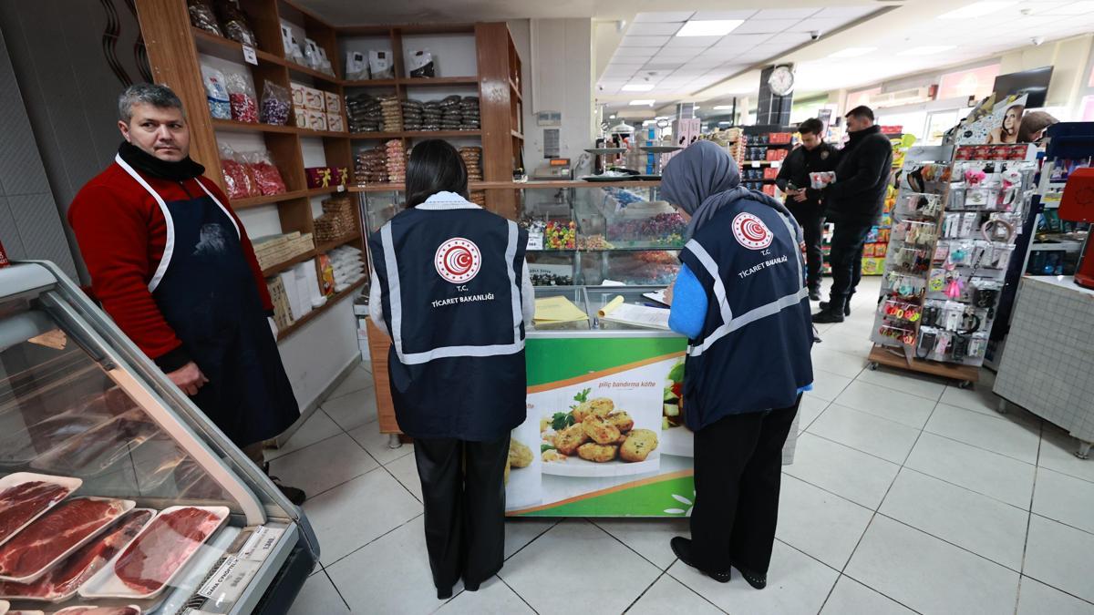 Mersinde ramazan ayı öncesi fahiş fiyat ve etiket denetimi