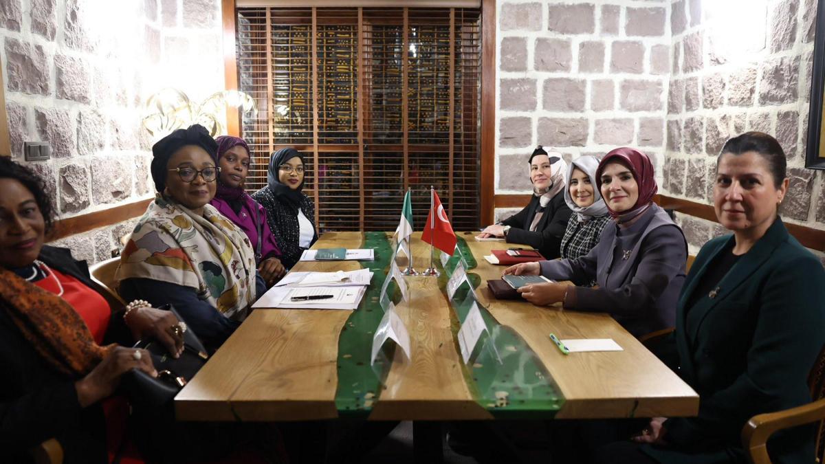 Bakan Göktaş, Nijeryalı mevkidaşı Imaan Sulaıman ile bir araya geldi