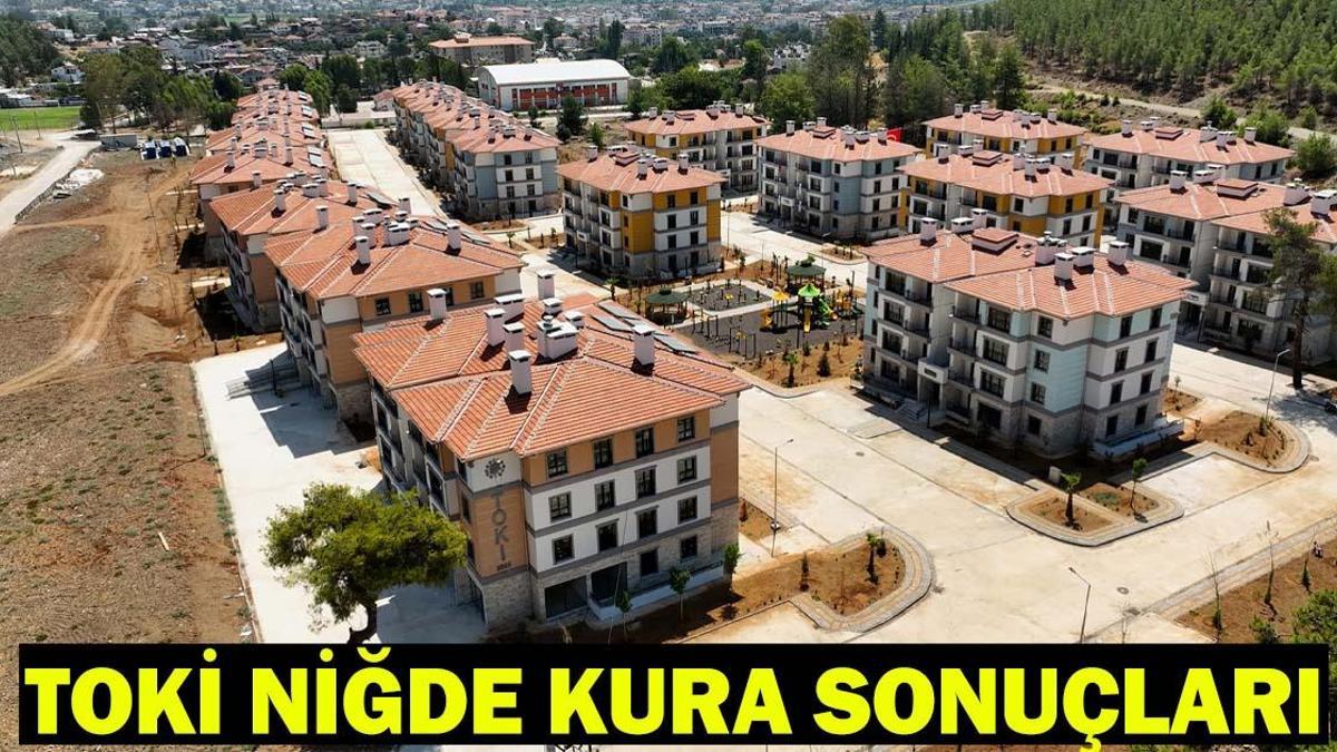 TOKİ NİĞDE KURA ÇEKİMİ CANLI İZLE| Niğde TOKİ kura sonuçları açıklandı mı, ne zaman açıklanacak?