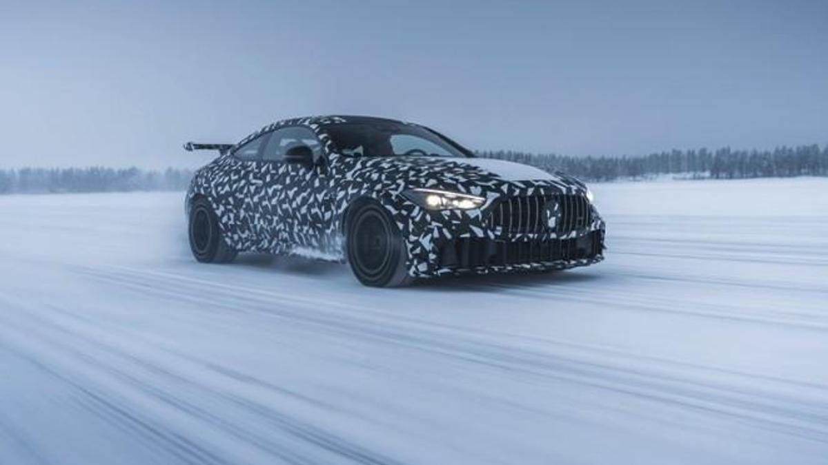 AMG, İsveç'in zorlu şartlarında testlere başladı