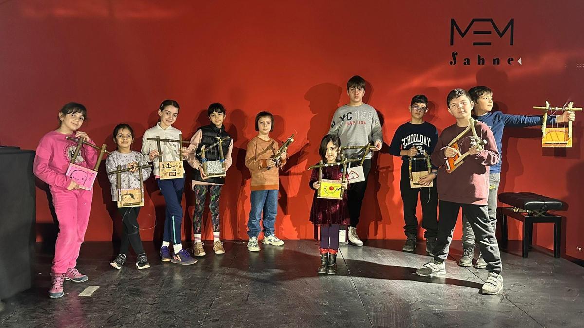 Çocuklar Nilüferde hayallerindeki liri tasarladı