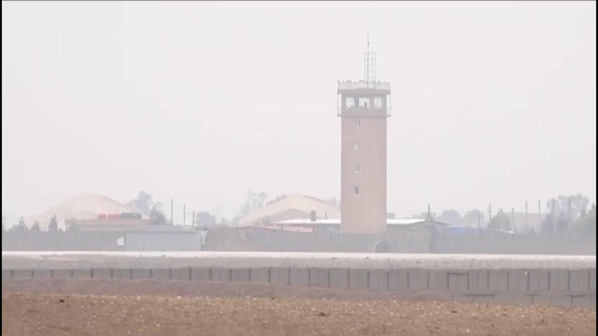 ABDnin Suriyedeki üssü CNN TÜRKte | Sessiz geri çekilme: Kulede asker var, pist boş