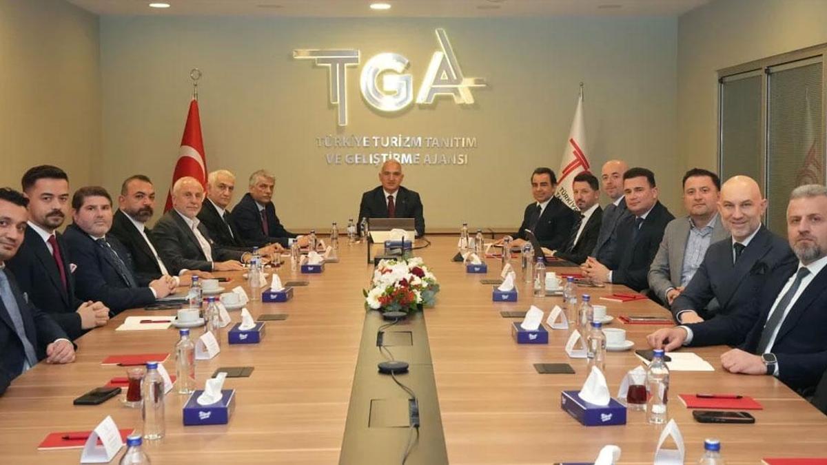 TGAnın yeni yönetimi ilk toplantısını yaptı