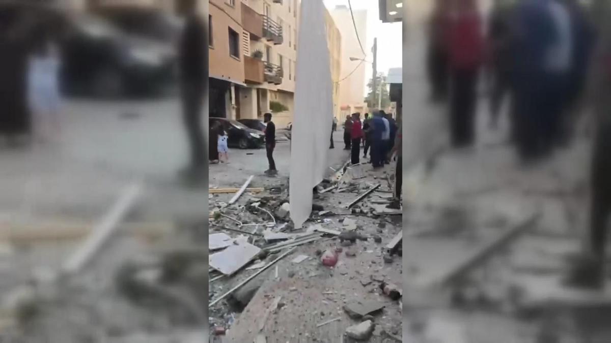 SON DAKİKA... İran'da bir binada şiddetli patlama! Can kaybı var