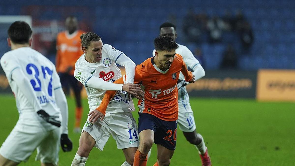 Başakşehir ile Çaykur Rizespor, puanları paylaştı