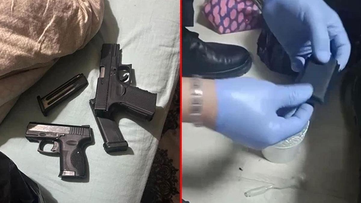 Polis pizzacı kılığına girdi, Baron abla yakalandı!