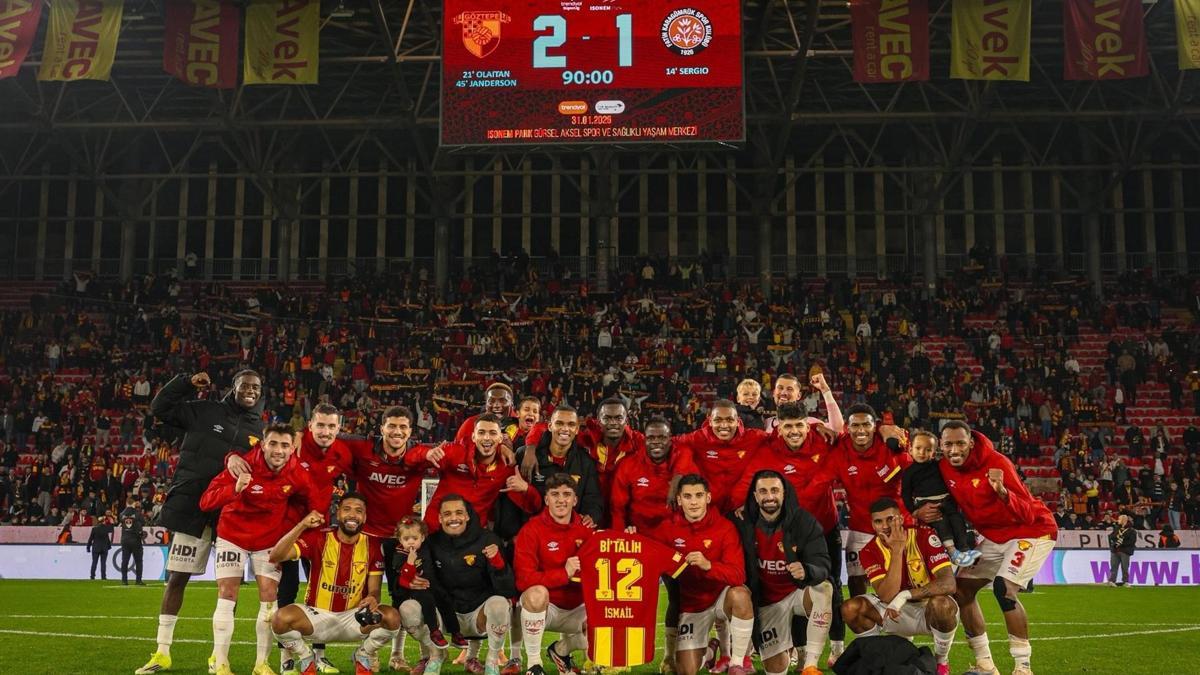 Göztepe, Süper Lig'deki hedefine devam ediyor